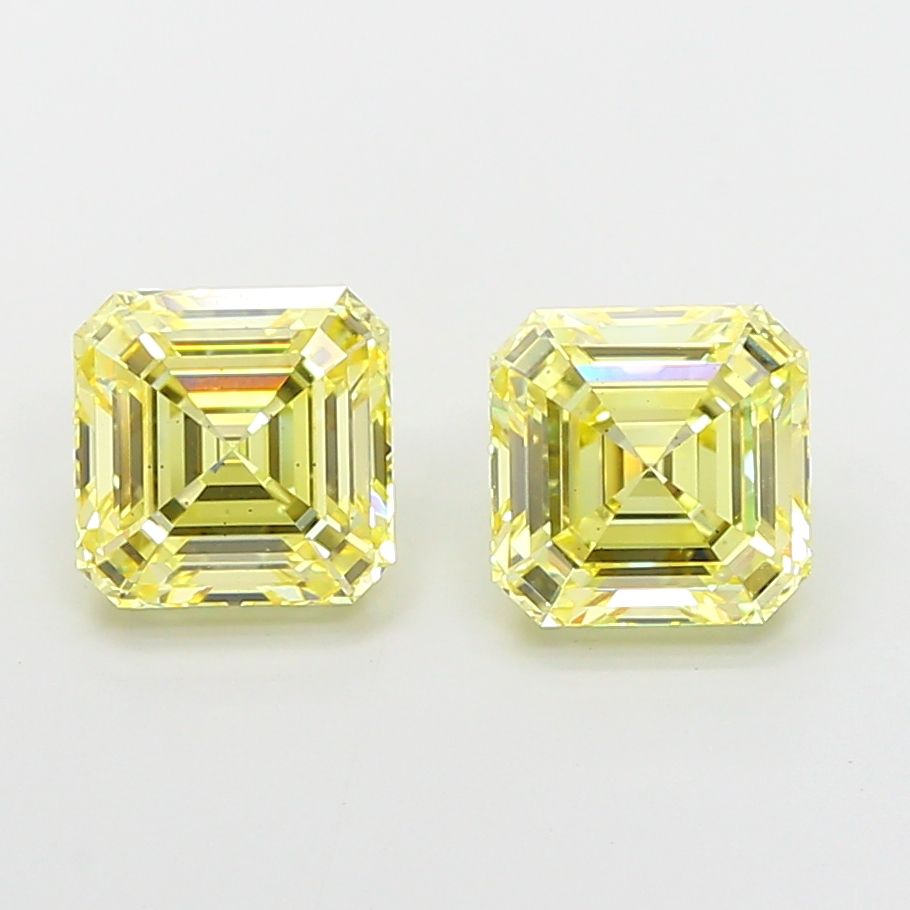 2.07 ct. asscher Lab Grown Diamond front image