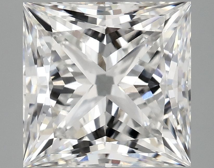 4.17 ct. princess Lab Grown Diamond front image