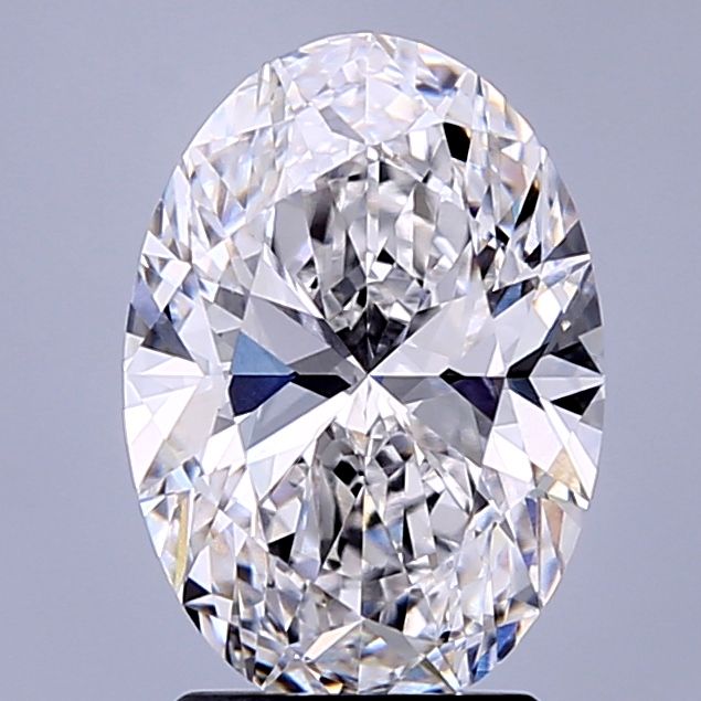 2.70 ct. oval Lab Grown Diamond front image