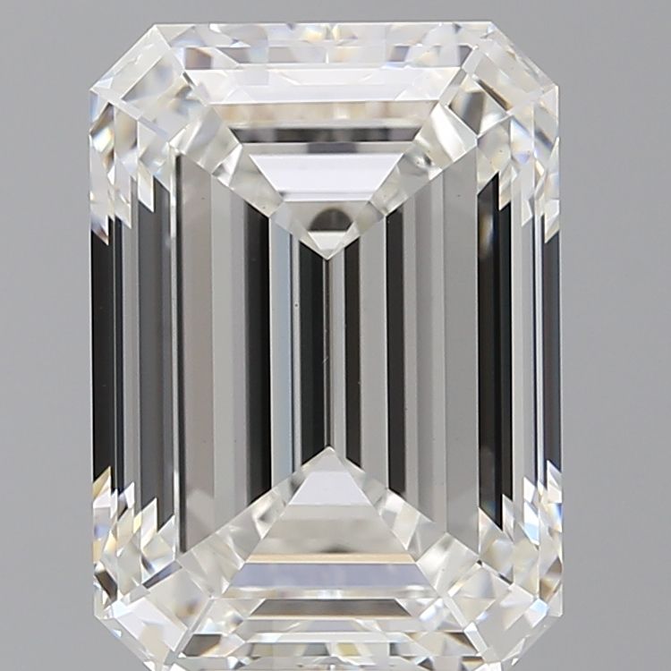7.10 ct. emerald Lab Grown Diamond front image