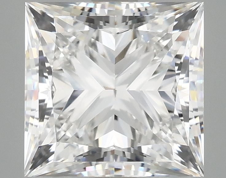 4.08 ct. princess Lab Grown Diamond front image