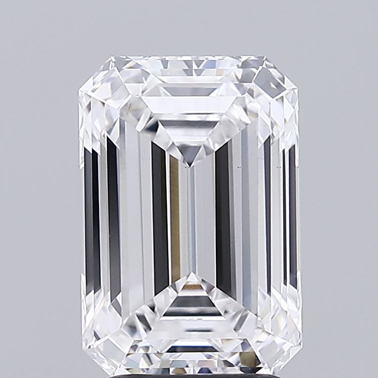 3.30 ct. emerald Lab Grown Diamond front image