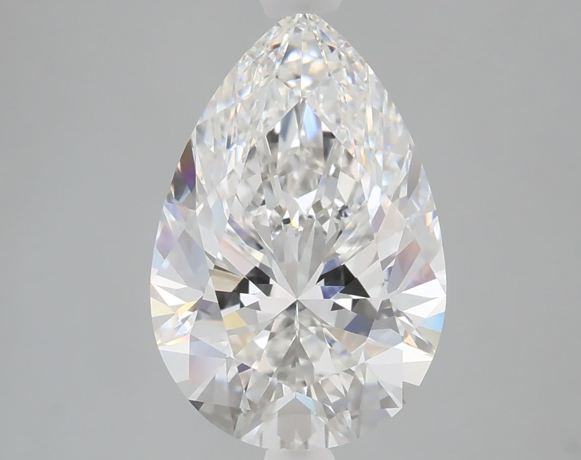 4.07 ct. pear Lab Grown Diamond front image