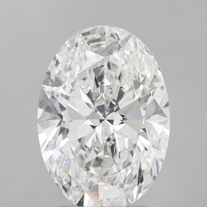 4.04 ct. oval Lab Grown Diamond front image