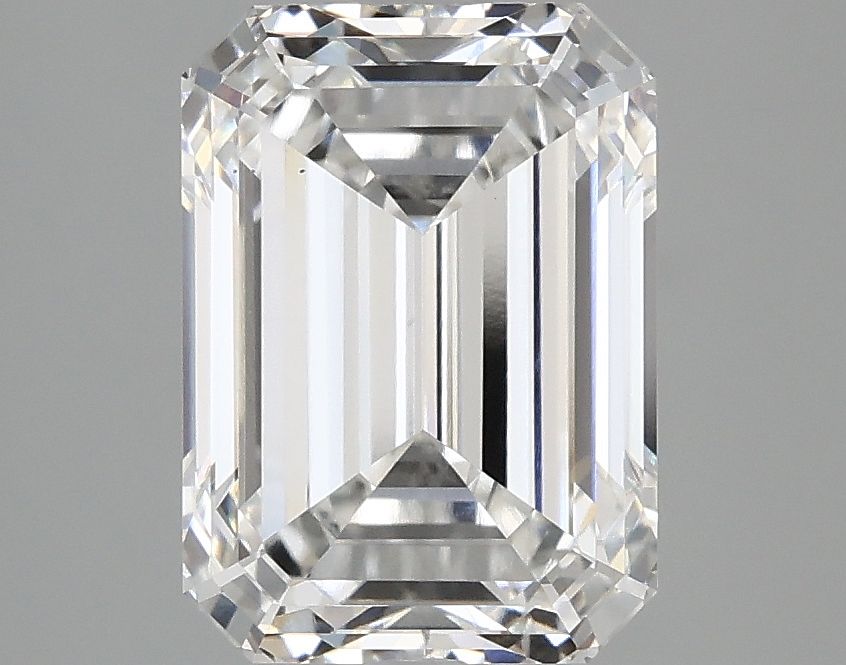 3.20 ct. emerald Lab Grown Diamond front image