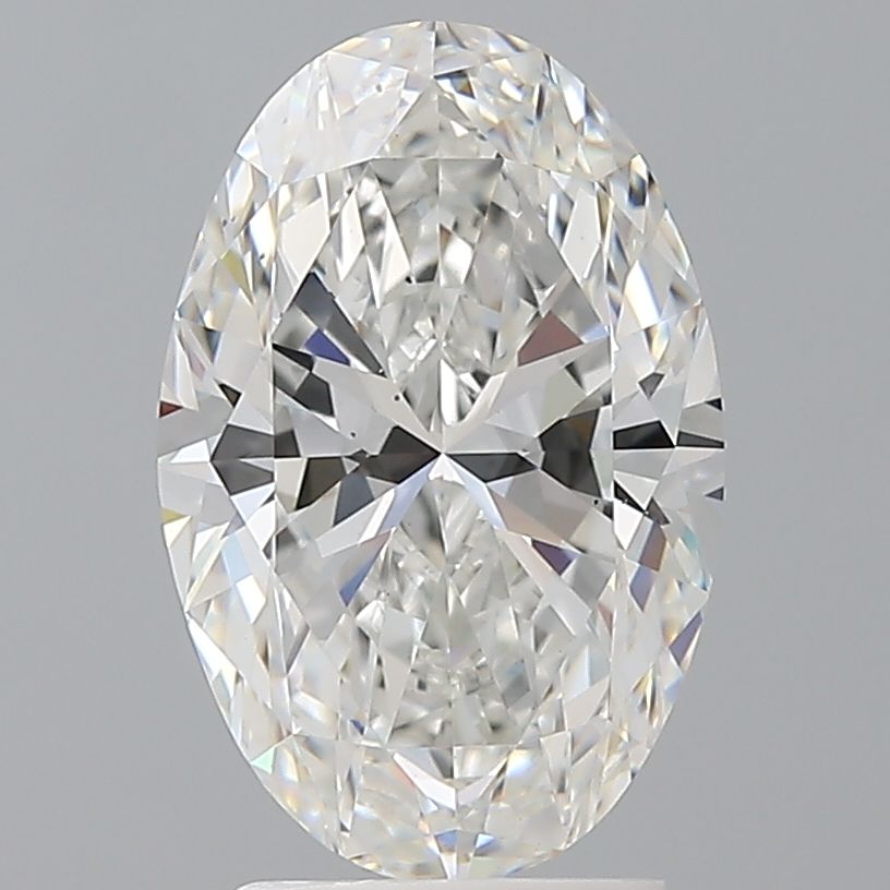 3.05 ct. oval Lab Grown Diamond front image