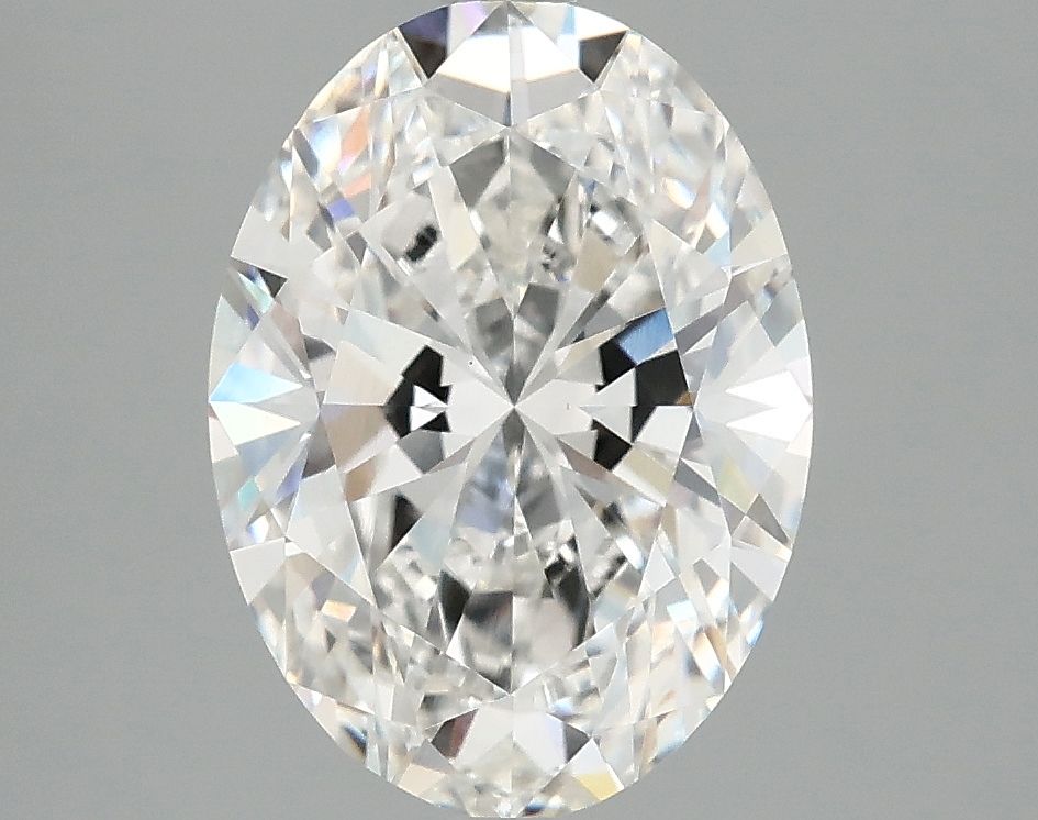 3.08 ct. oval Lab Grown Diamond front image