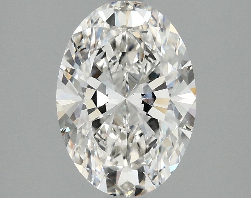 2.10 ct. oval Lab Grown Diamond front image