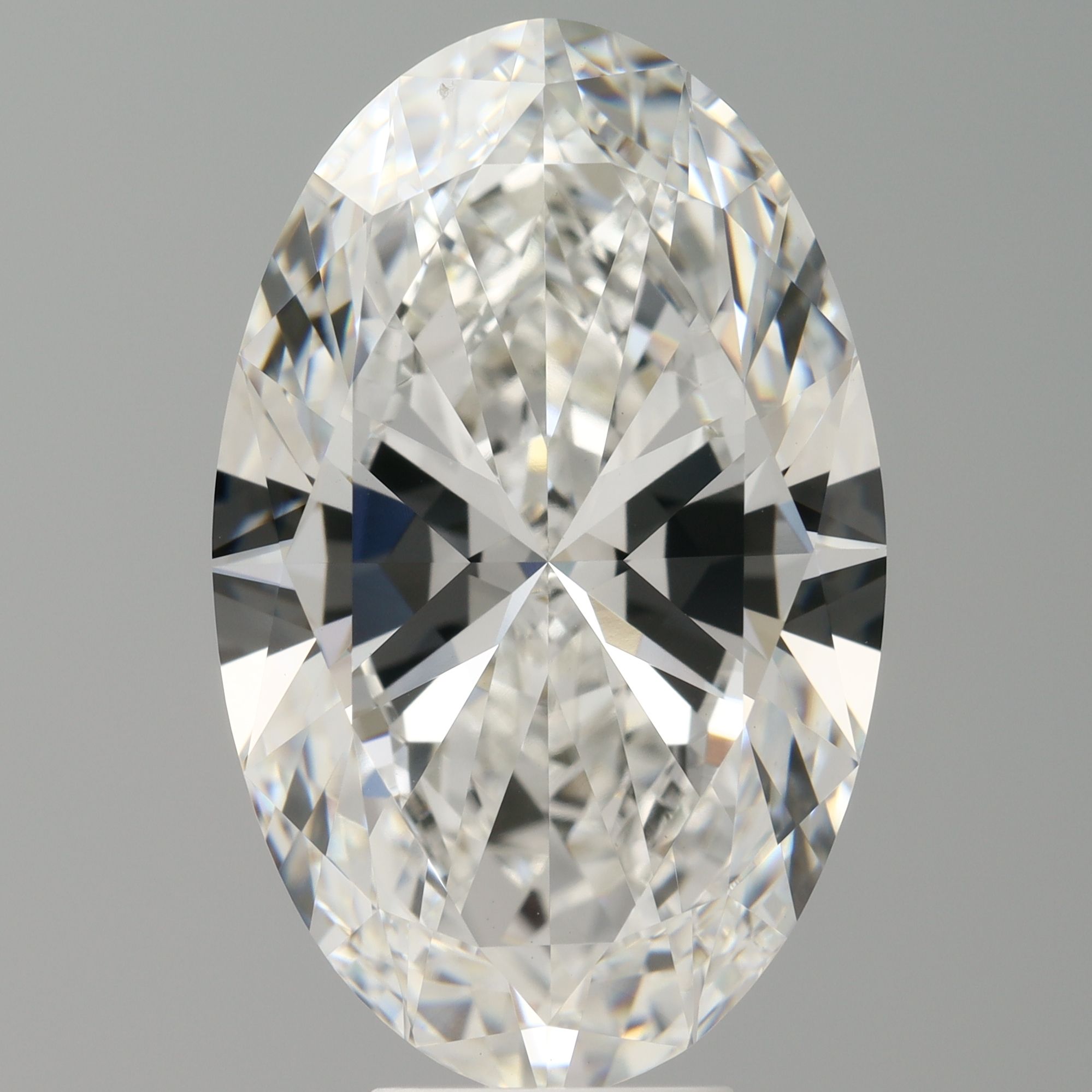 8.03 ct. oval Lab Grown Diamond front image