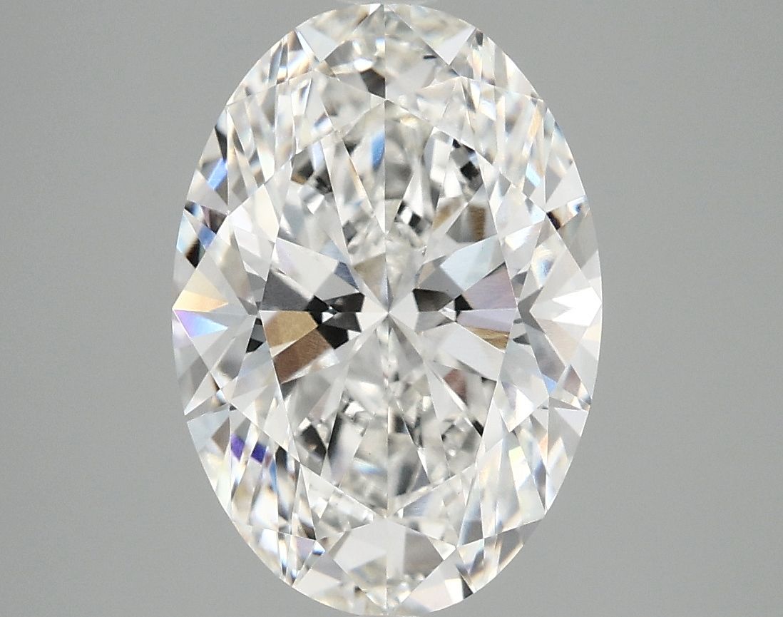 4.10 ct. oval Lab Grown Diamond front image