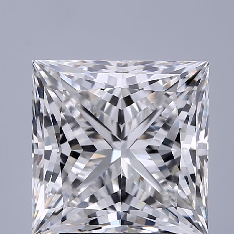 3.75 ct. princess Lab Grown Diamond front image