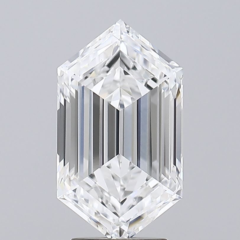 3.8 ct lab-grown Hexagonal Diamond
