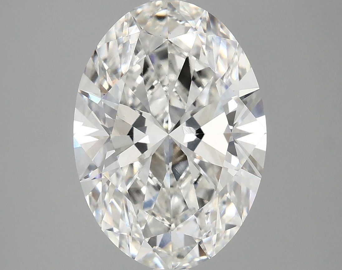 3.89 ct. oval Lab Grown Diamond front image