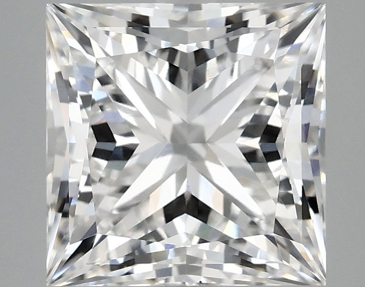4.08 ct. princess Lab Grown Diamond front image