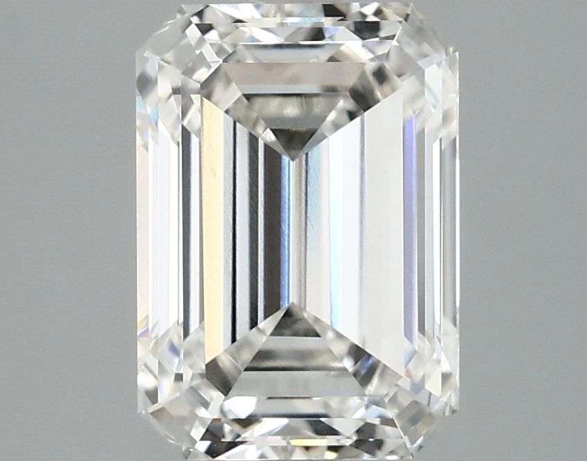 3.21 ct. emerald Lab Grown Diamond front image