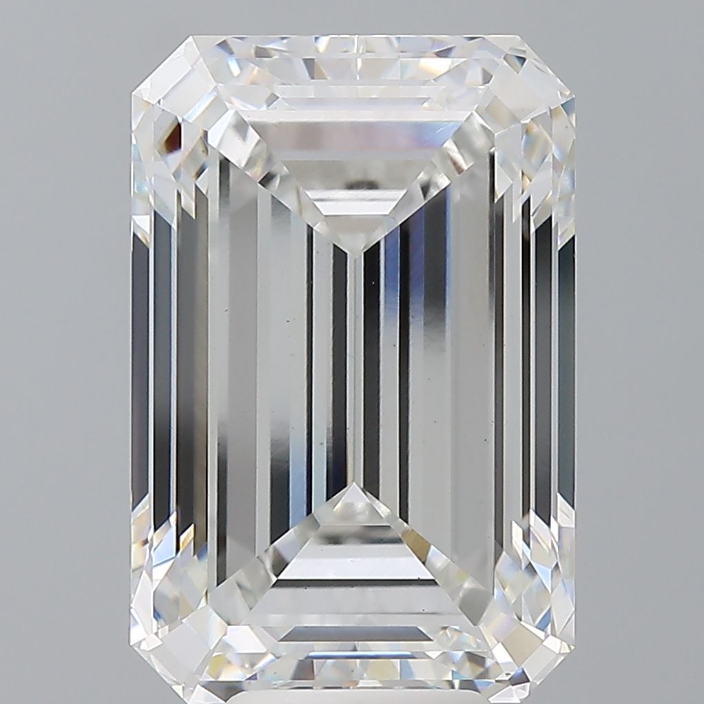 9.01 ct. emerald Lab Grown Diamond front image