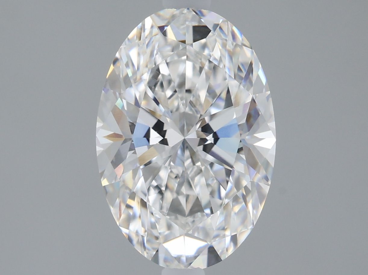2.08 ct. oval Lab Grown Diamond front image