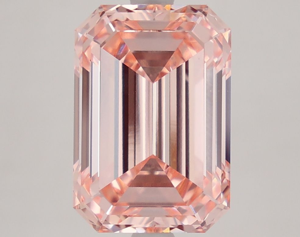 5.10 ct. emerald Lab Grown Diamond front image