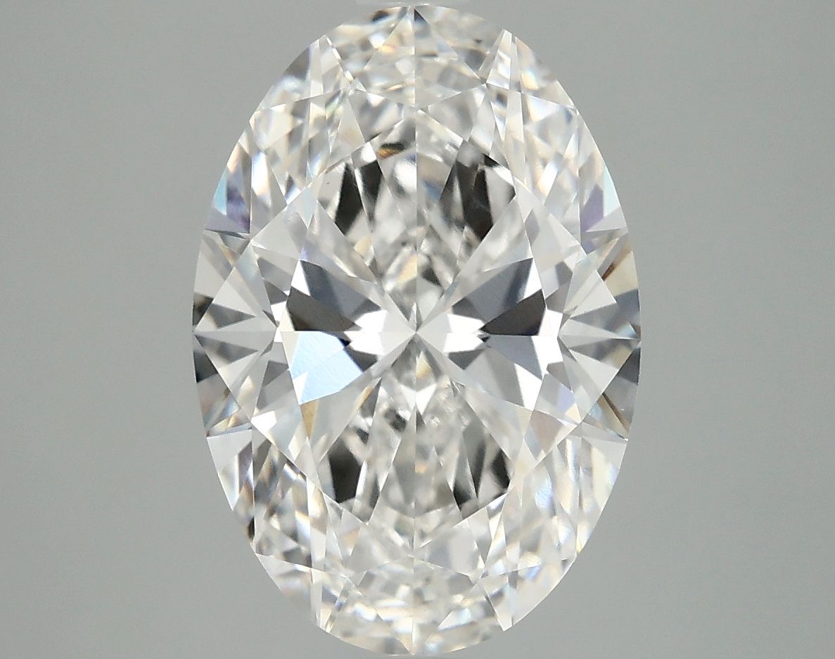 4.05 ct. oval Lab Grown Diamond front image