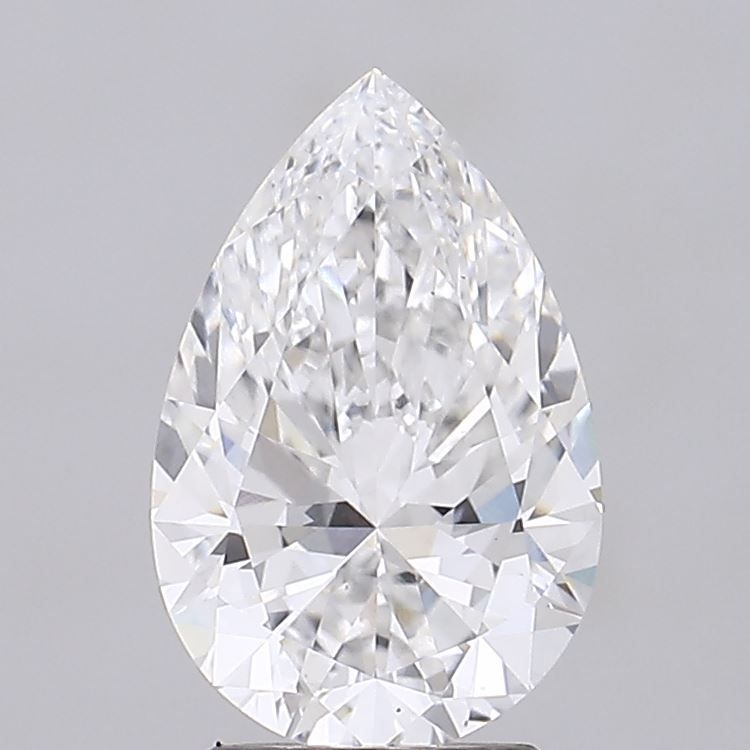 3.07 carat e VS1 EX Cut IGI pear diamond