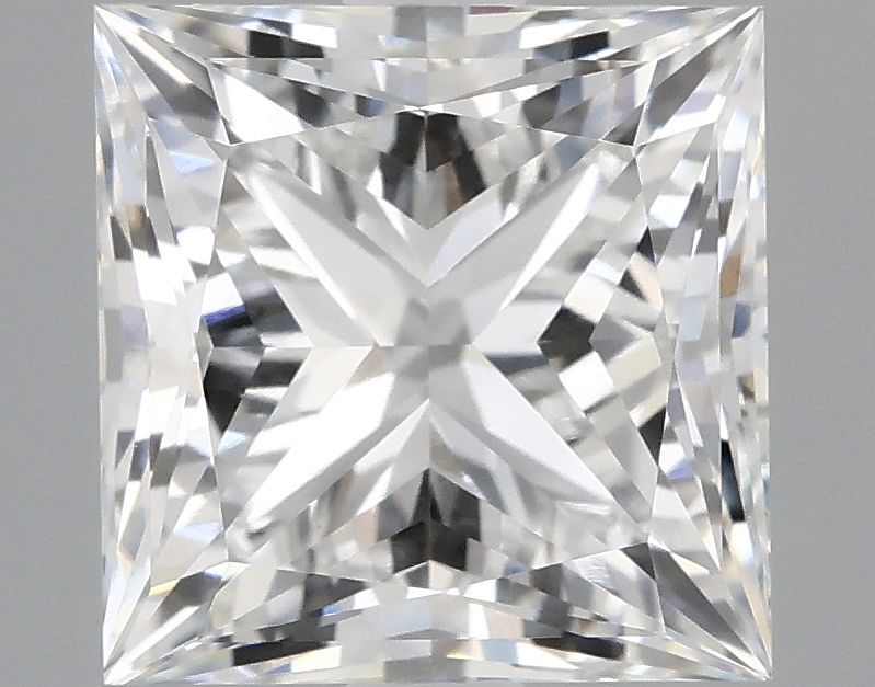 2.09 ct. princess Lab Grown Diamond front image