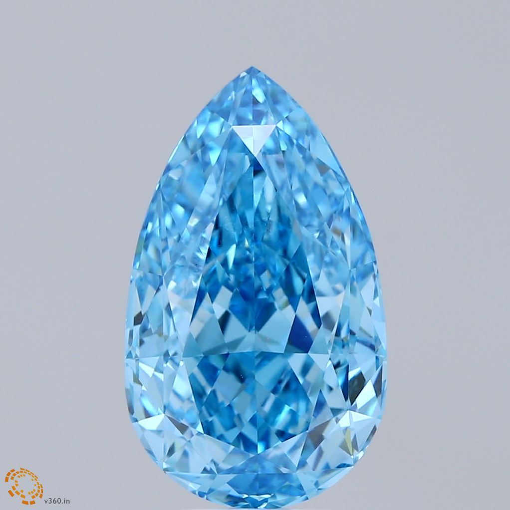 5.05 ct. pear Lab Grown Diamond front image