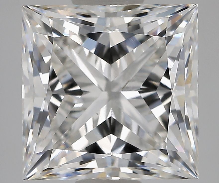3.02 carat f VVS2 EX Cut IGI princess diamond