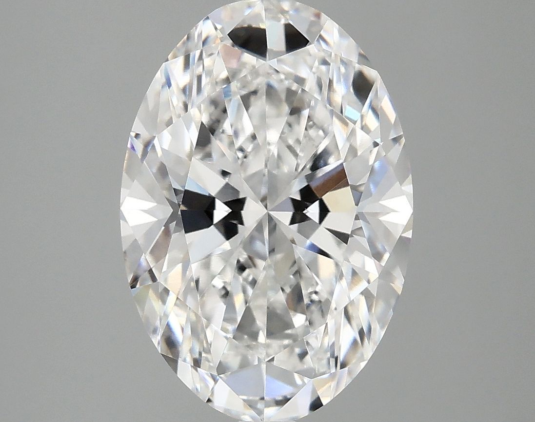 3.98 ct. oval Lab Grown Diamond front image