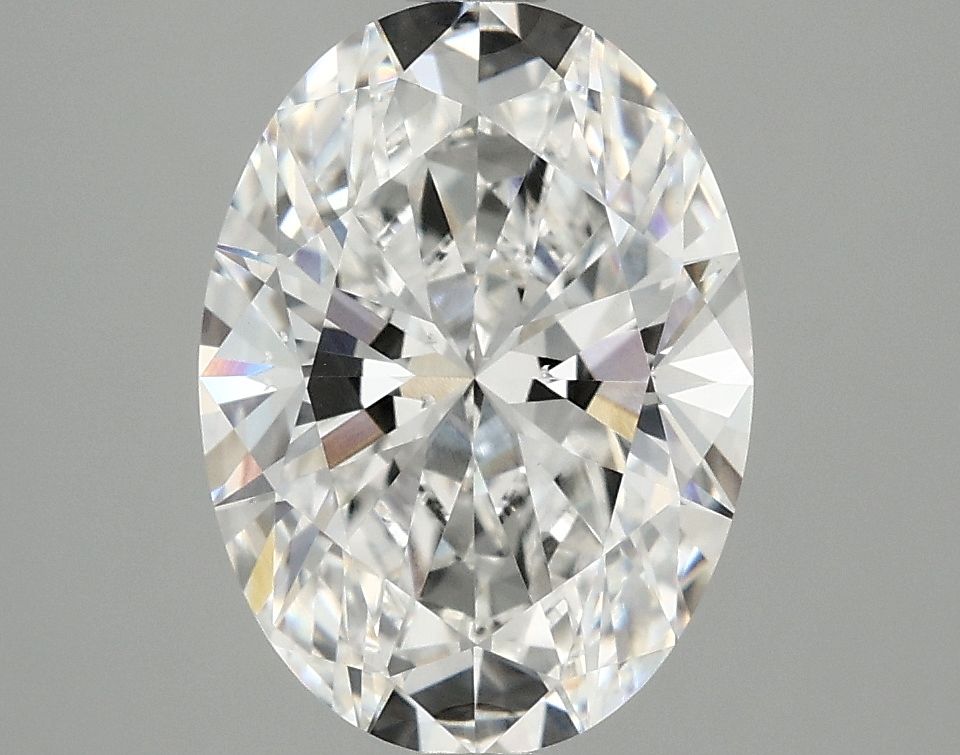 3.02 ct. oval Lab Grown Diamond front image