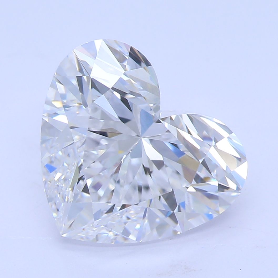 2.58 ct. heart Lab Grown Diamond front image