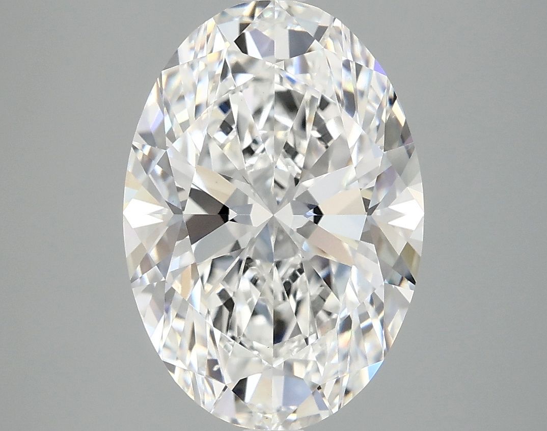 4.06 ct. oval Lab Grown Diamond front image