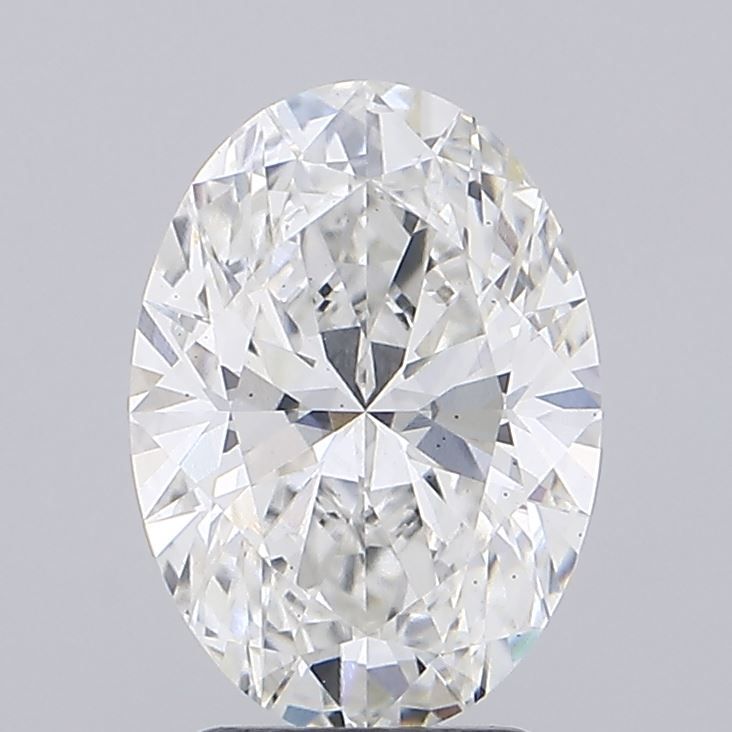 3.01 ct. oval Lab Grown Diamond front image