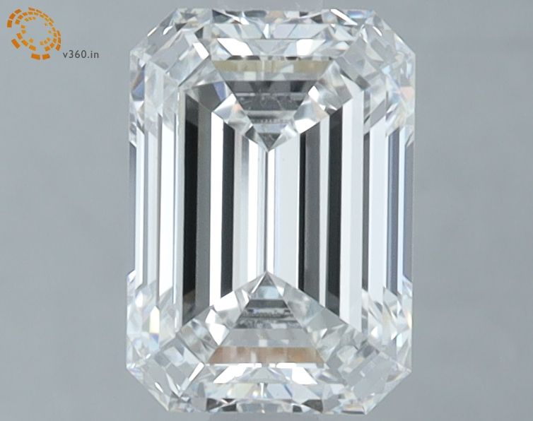 1.57 ct. emerald Lab Grown Diamond front image