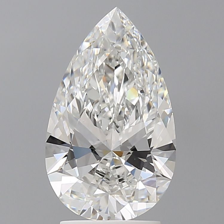 2.60 ct. pear Lab Grown Diamond front image