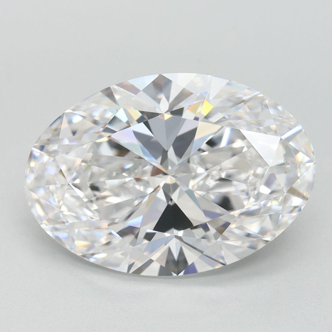 4.12 ct. oval Lab Grown Diamond front image