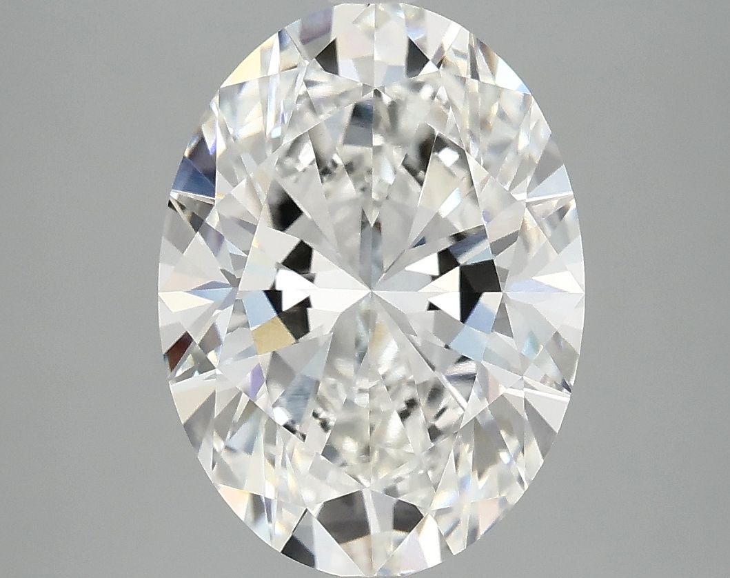 4.10 ct. oval Lab Grown Diamond front image