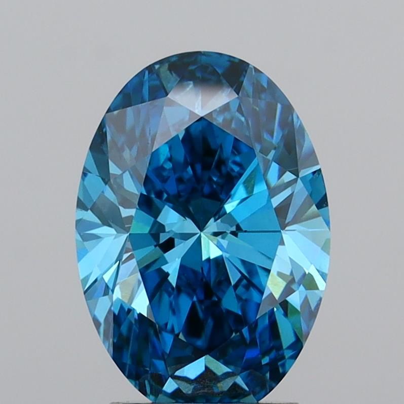 3.02 ct. oval Lab Grown Diamond front image