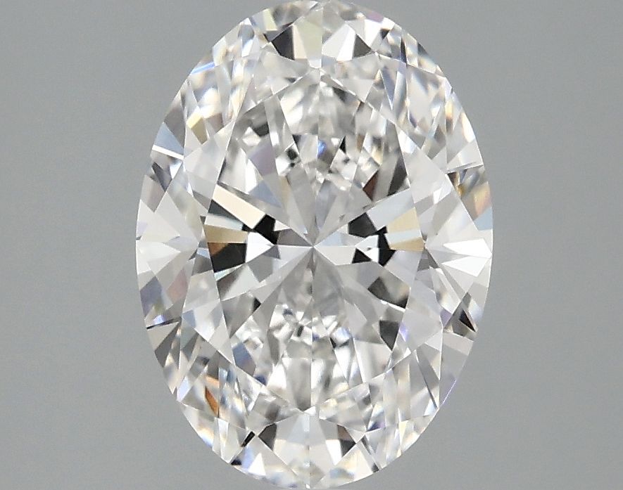 2.10 ct. oval Lab Grown Diamond front image