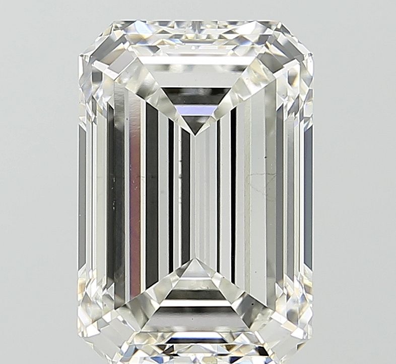 5.03 ct. emerald Lab Grown Diamond front image