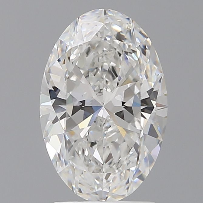 2.57 ct. oval Lab Grown Diamond front image