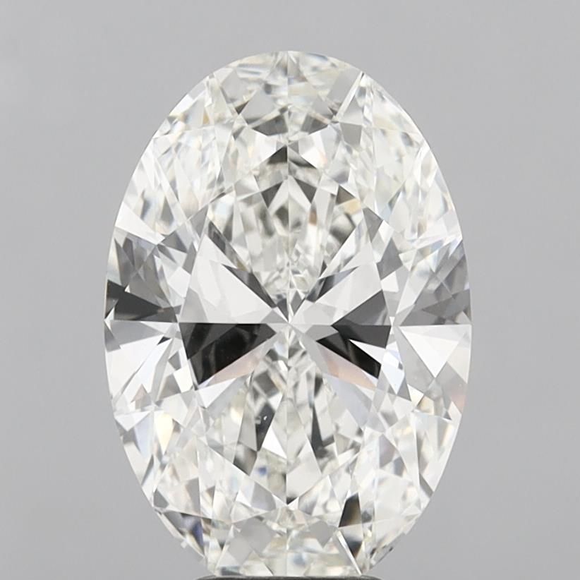 6.03 ct. oval Lab Grown Diamond front image