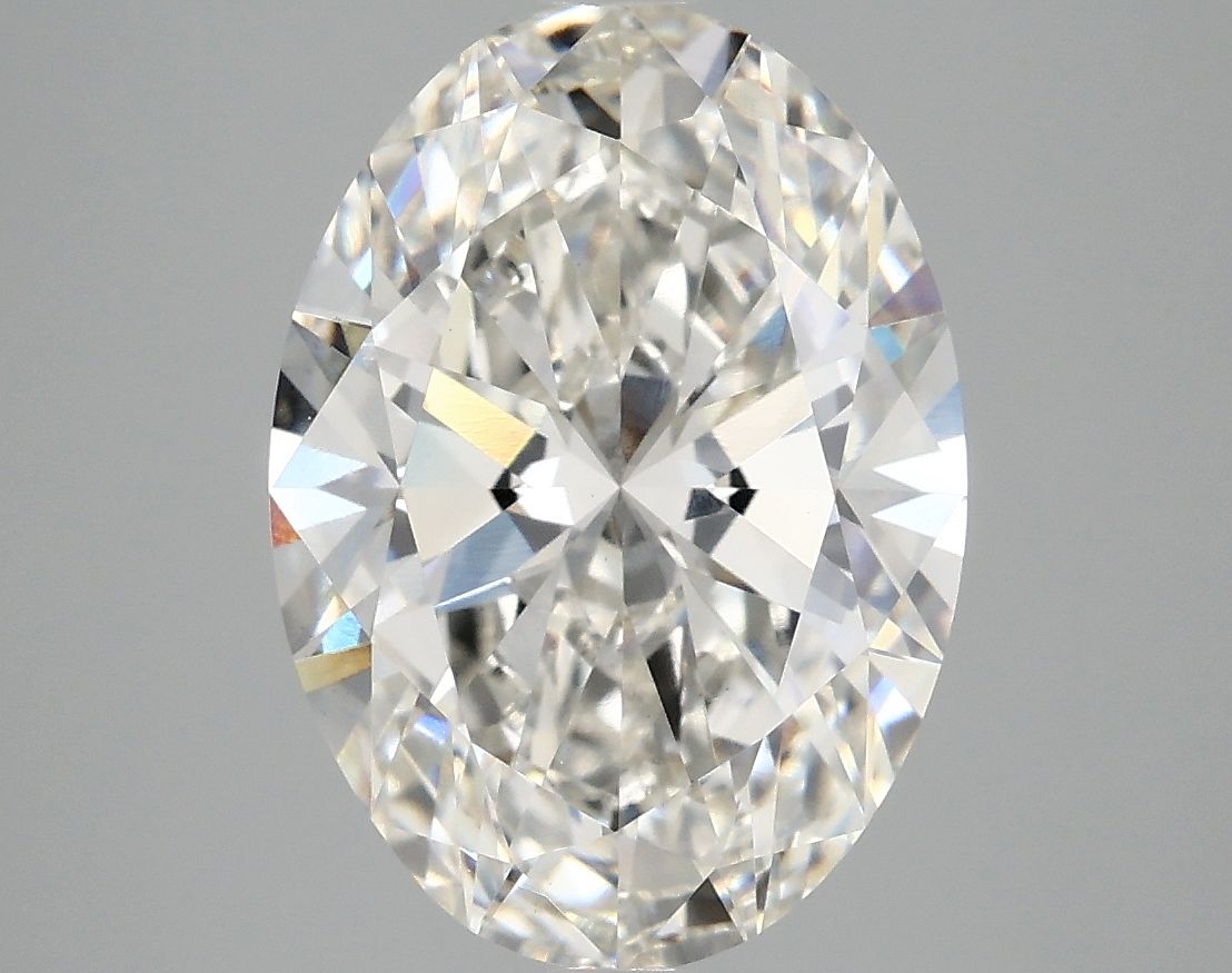 4.04 ct. oval Lab Grown Diamond front image