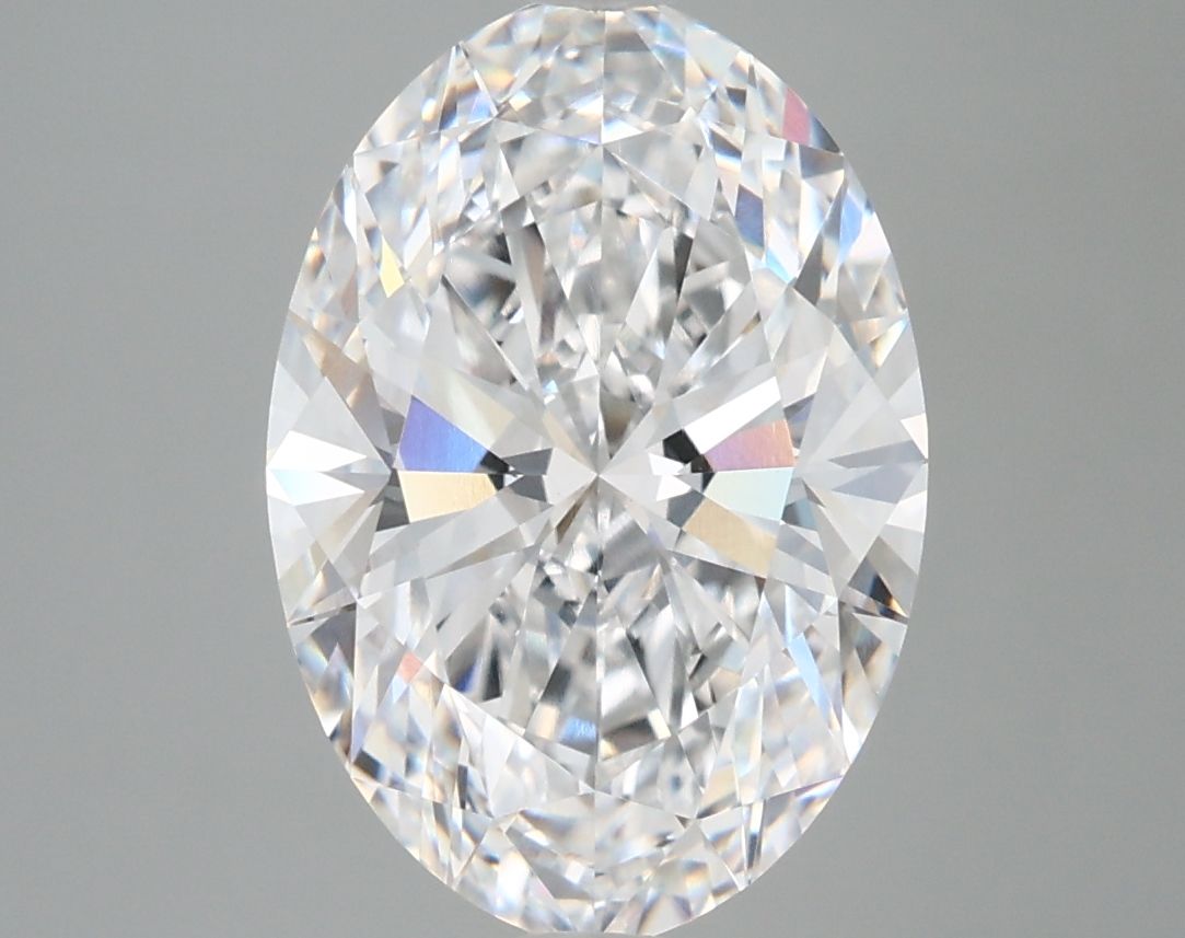 4.05 ct. oval Lab Grown Diamond front image