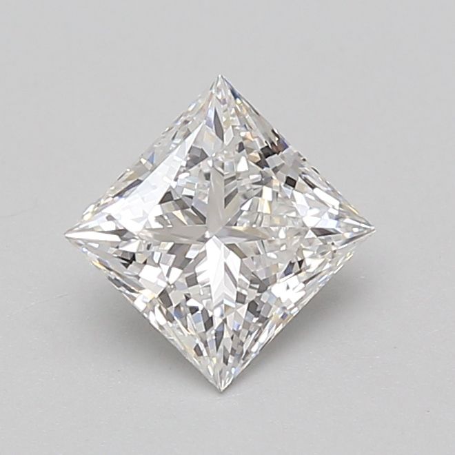 1.1 ct lab-grown Princess Diamond