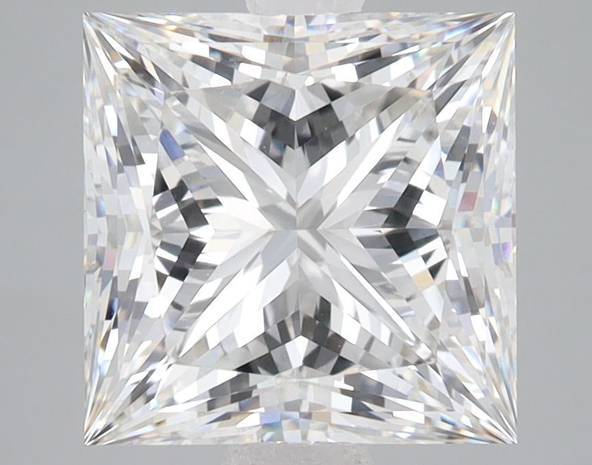 4.08 ct. princess Lab Grown Diamond front image