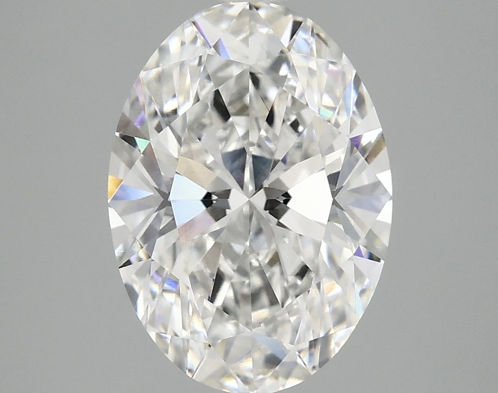 3.08 ct. oval Lab Grown Diamond front image