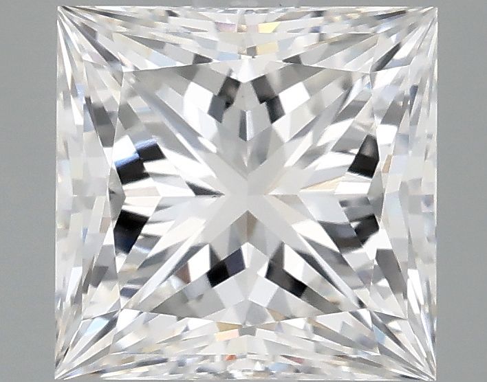 2.07 ct. princess Lab Grown Diamond front image