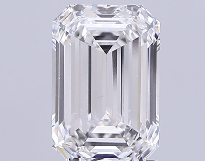 3.54 ct. emerald Lab Grown Diamond front image