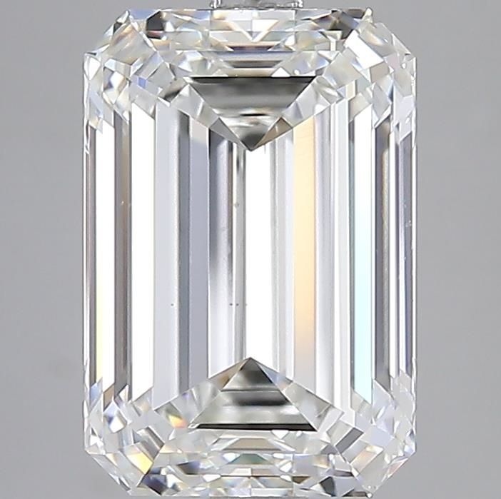 5.02 ct. emerald Lab Grown Diamond front image