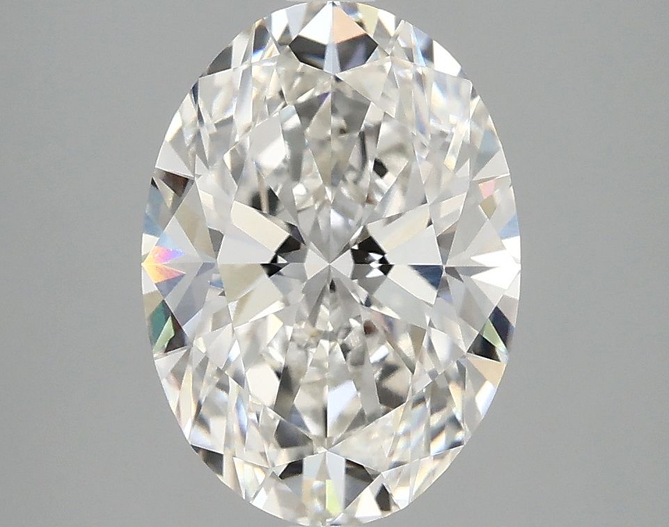 3.02 ct. oval Lab Grown Diamond front image